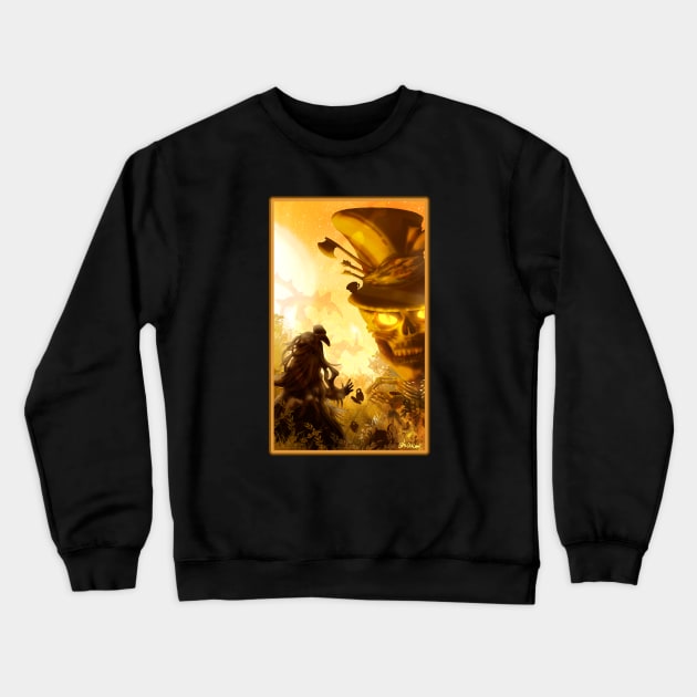 Bloody Tea Time Crewneck Sweatshirt by DVerissimo